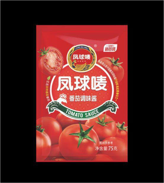 番茄调味酱（番茄沙司）全国销量第一麻将胡了模拟器市场地位认证：凤球唛(图4)