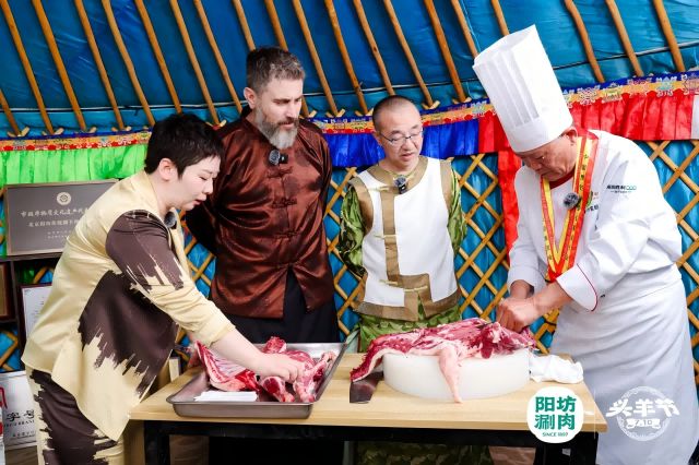 开幕阳坊涮肉携中外特使草原开鲜麻将胡了试玩平台全国首个头羊节(图8)